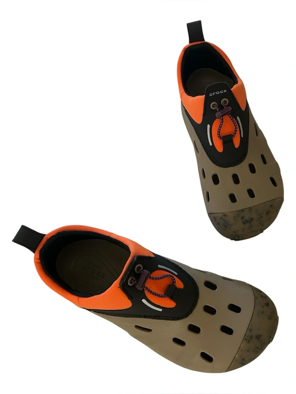 CROCS Gender Inclusive Quick Trail Low Shoe, Khaki, Size W11/M9, NWOT